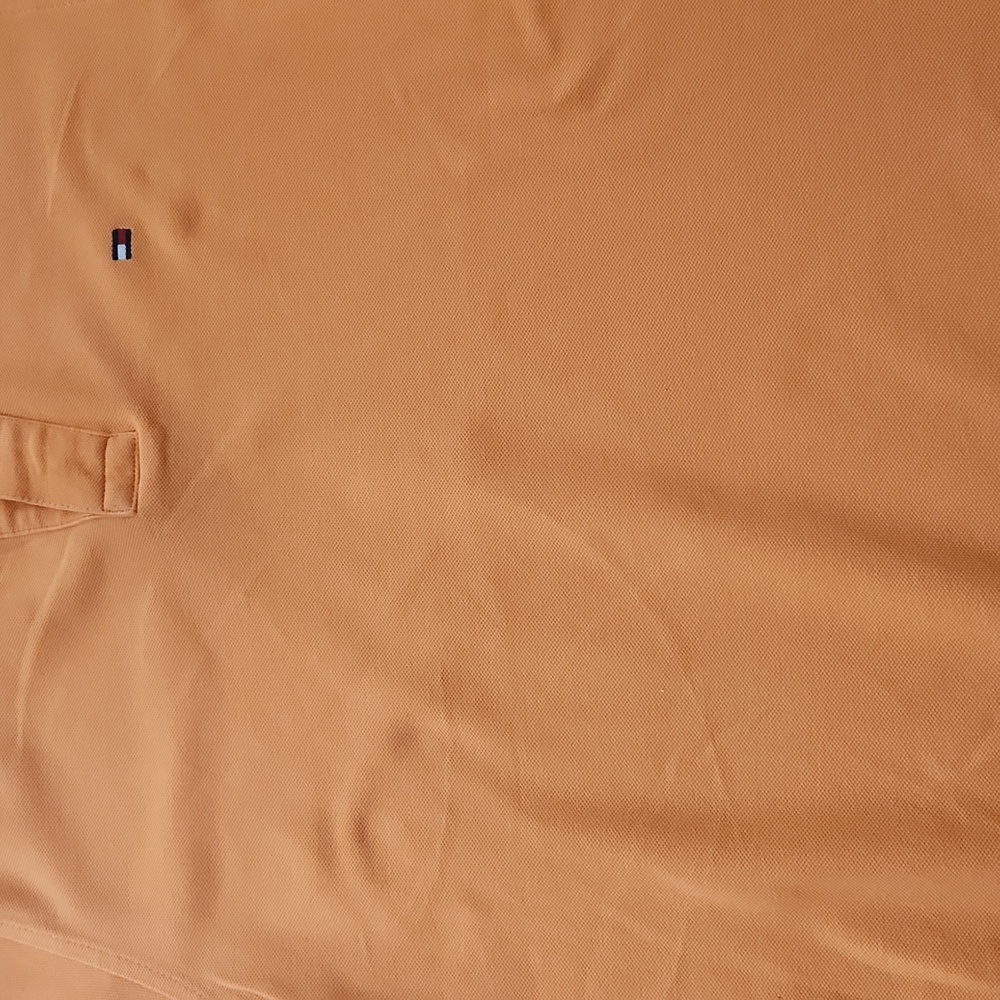 Tommy Hilfiger slim fit polo short sleeves  Small Orange - Picture 14 of 15